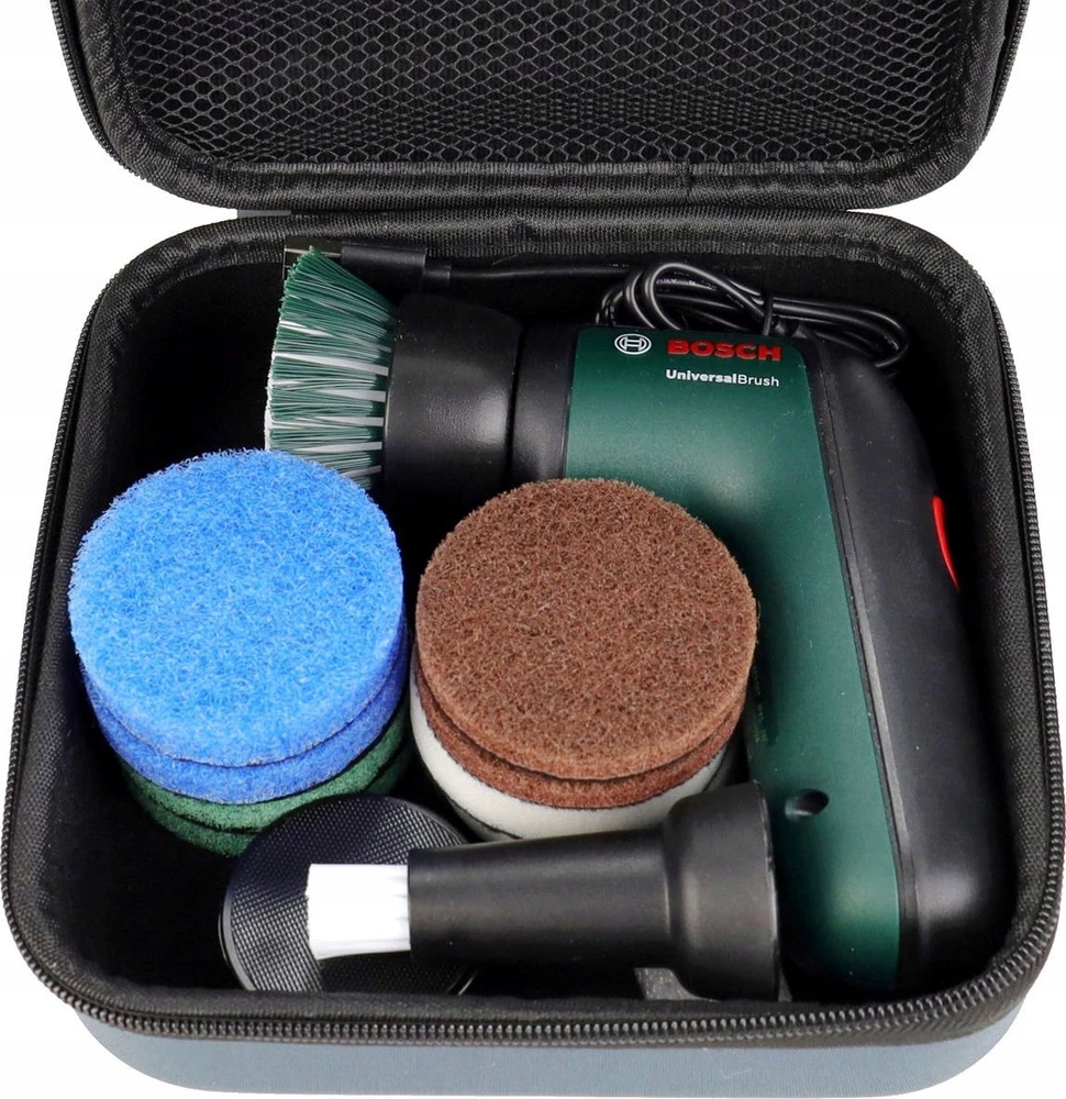Plovimo šepetys Bosch UniversalBrush; 3,6 V; 1x2,0 Ah akum. + priedai