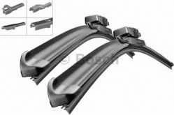 Valytuvų komplektas Bosch Aerotwin Multi-Clip Spoiler AM467S, 650/475 mm