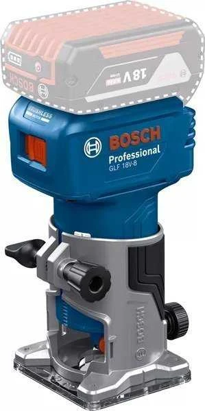 Freza Bosch GLF 18V-8 Professional; 18 V (be akumuliatoriaus ir pakrovėjo)