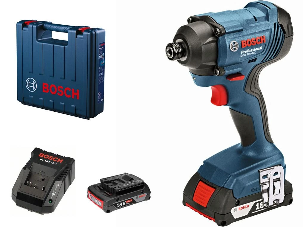 Bosch GDR 180-LI suktuvas su priedų komplektu