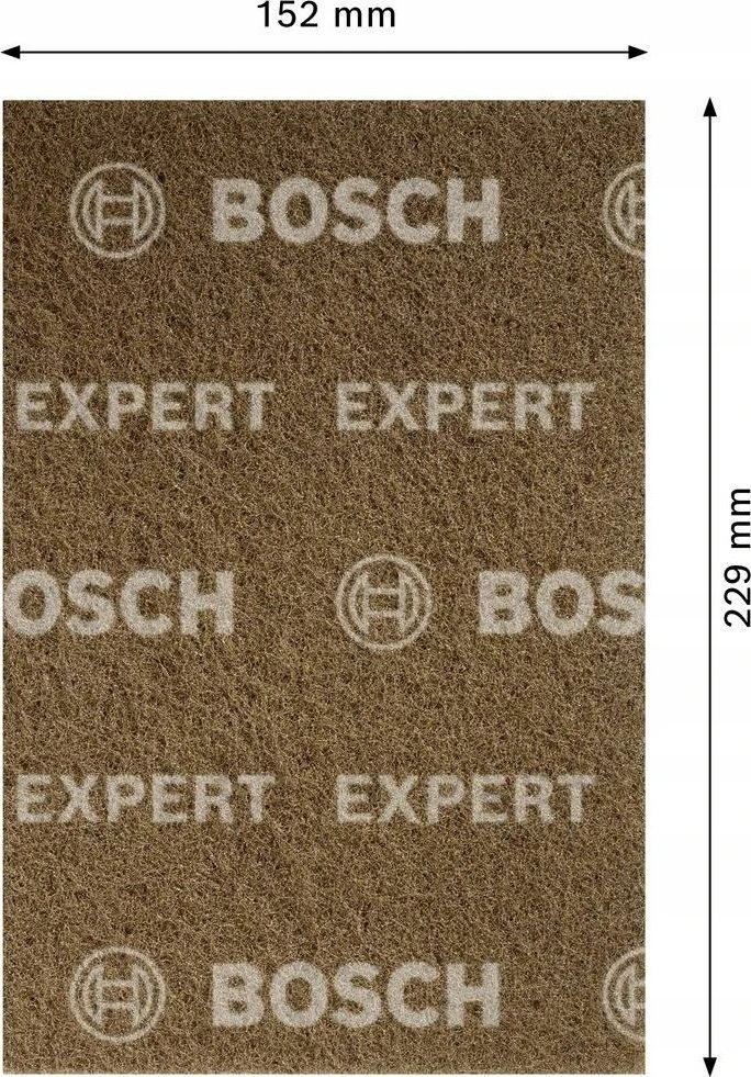 Bosch EXPERT N880 neaustinis šlifavimo padas 152 x 229 mm, papildomas pjūvis A 2608901212