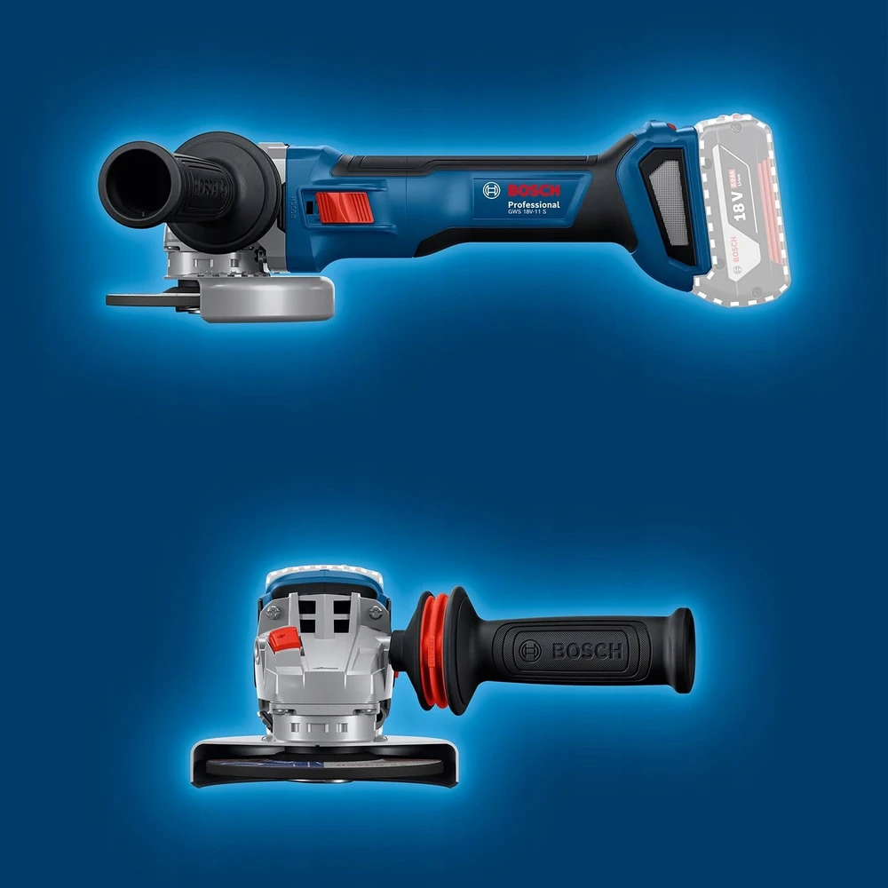 Bosch GWS 18V-11 S, Solo, CT