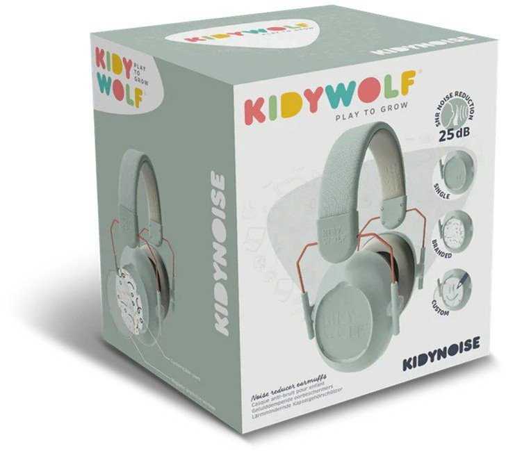 Bose Kidywolf triukšmą slopinančios ausinės vaikams žalios