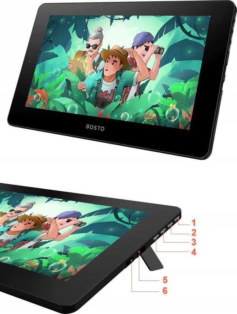 Bosto Graphic Planšetė BT-12HDT (1920x1080)