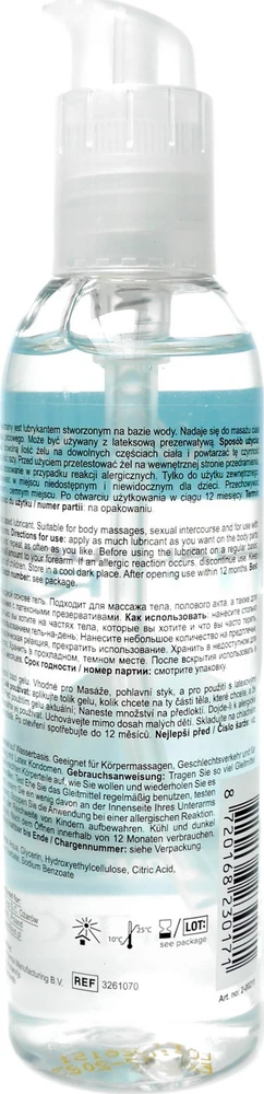BoT B Series „Splash & Slide“ asmeninis lubrikantas vandens pagrindu, neutralus intymios higienos gelis, 200 ml