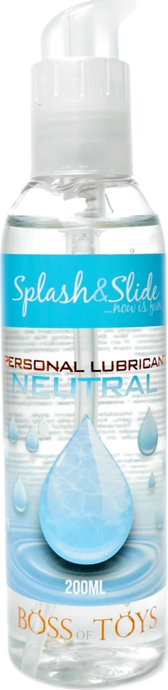BoT B Series „Splash & Slide“ asmeninis lubrikantas vandens pagrindu, neutralus intymios higienos gelis, 200 ml