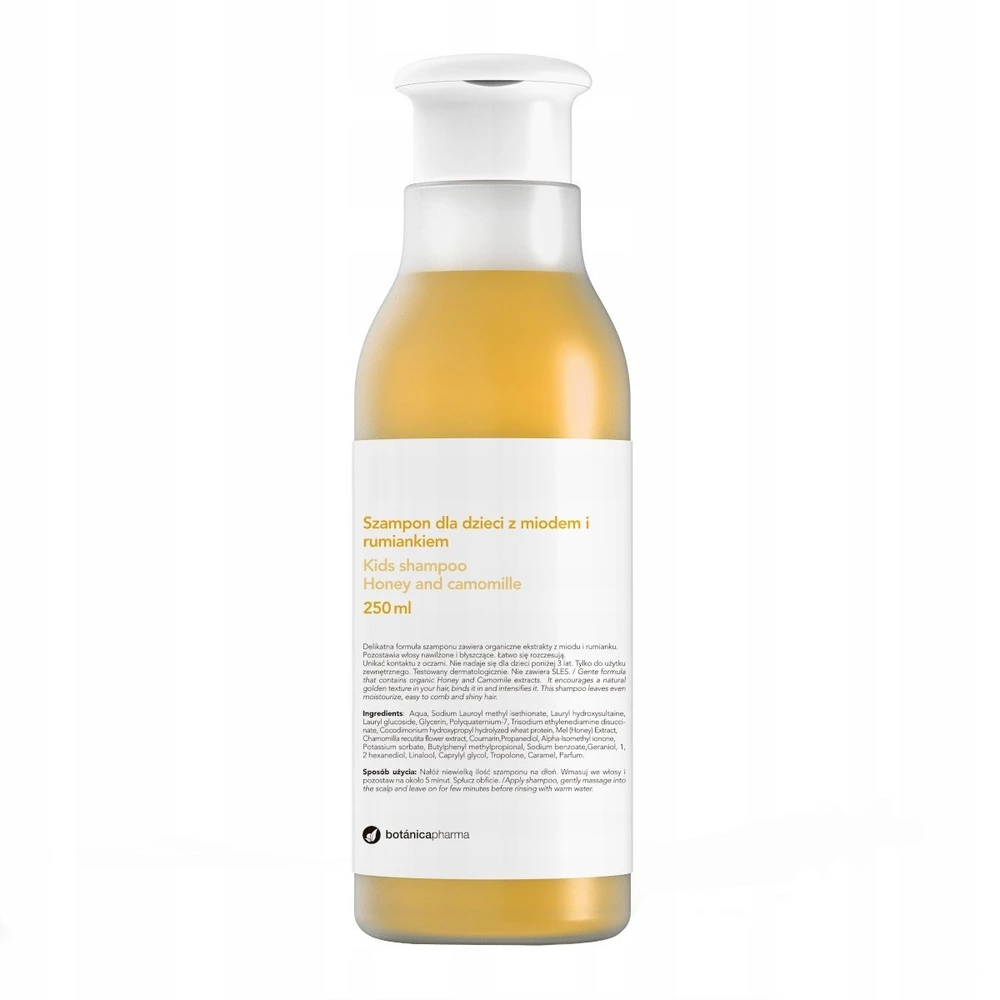 "Botánicapharma" šampūnas vaikams "Ramunėlių medus" 250ml
