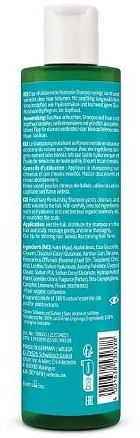 Weleda Rosemary Revitalising Šampūnas, 250 ml