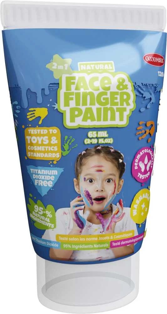Face Painttoos Veido dažai - 65 ml tūbelės, 6 vnt. pakuotė (109004)