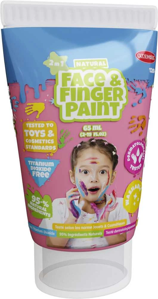 Face Painttoos Veido dažai - 65 ml tūbelės, 6 vnt. pakuotė (109004)