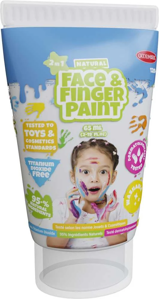 Face Painttoos Veido dažai - 65 ml tūbelės, 6 vnt. pakuotė (109004)