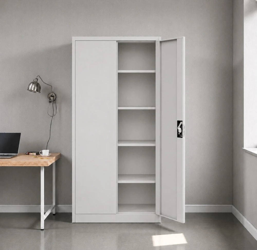 Iron Mate MARS Metalinis garažo spintelis 185 x 90 x 45 Pilkas RAL7035