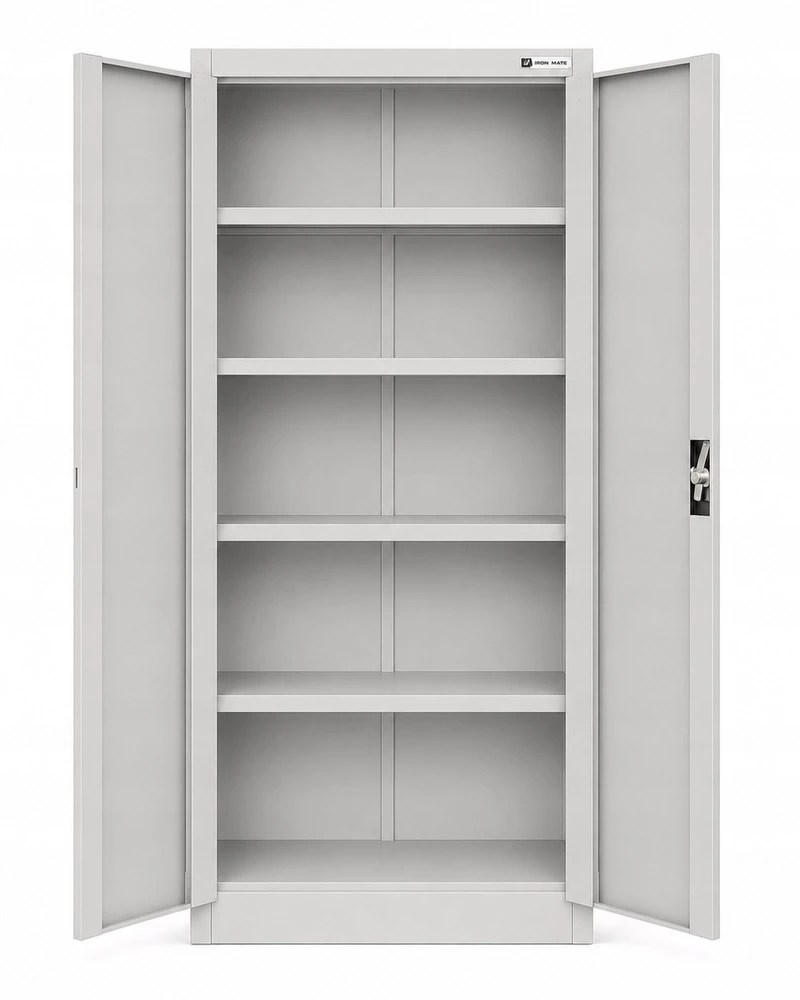 Iron Mate MARS Metalinis garažo spintelis 185 x 90 x 45 Pilkas RAL7035