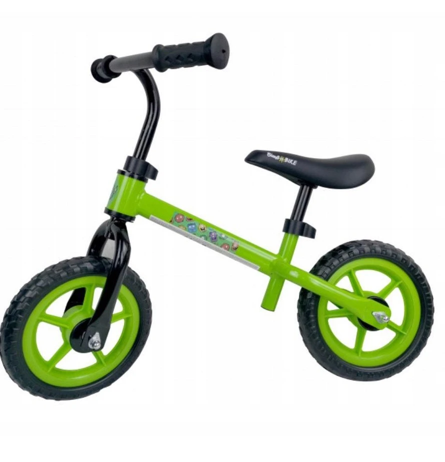Bimbo_ Bike Balansinis dviratis Bottari Monsters 75811, žalias, 10”