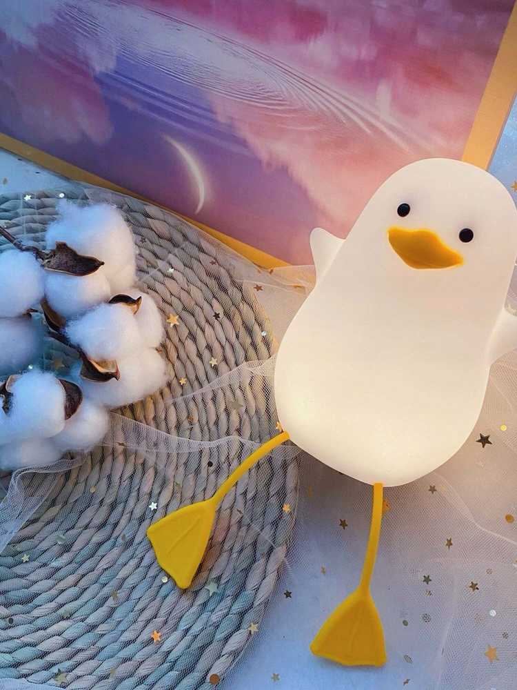 Bounn LED naktinė lemputė 3D vaikams antis 5000LM