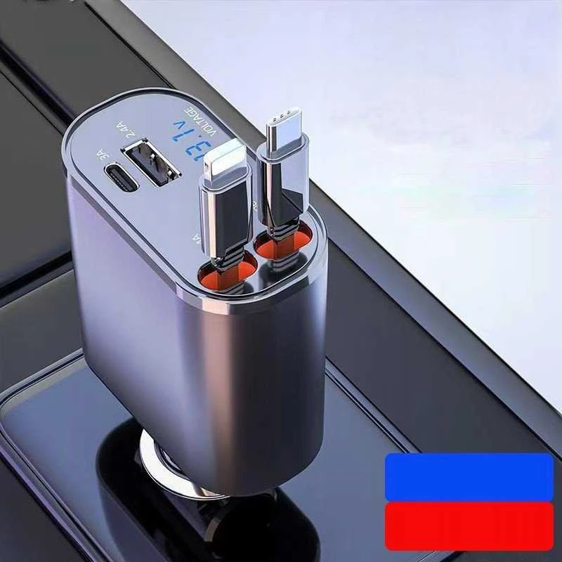 Bounn Bounn Įkroviklis Automobilinis įkroviklis USB C 30W APPLE 12V 24V 4w1