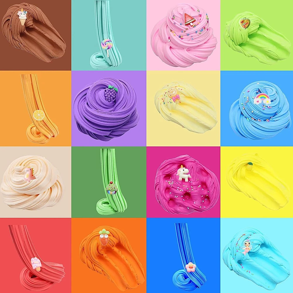 Bounn Plastilino rinkinys 24 spalvos Slime spalvoti keksiukai