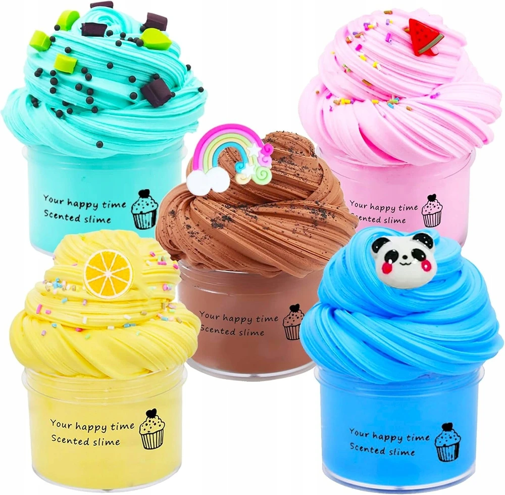 Bounn Plastilino rinkinys 24 spalvos Slime spalvoti keksiukai