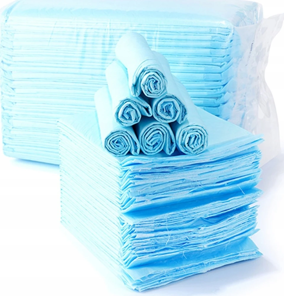 Bounn higieninis įklotas gyvūnams 60x60 cm Sugeriamumas iki 500 ml | 50 vienetų