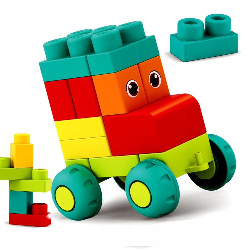 Bounn SOFT SOFT Blocks JUTIMINĖS KONSTRUKCIJOS TRANSPORTO PRIEMONĖS LĖKTUVA MAŽYKLIMS