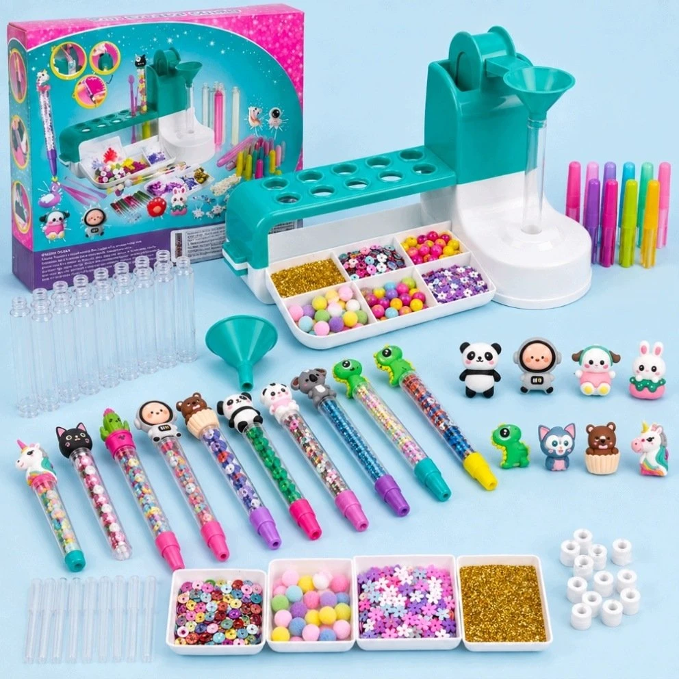 Bounn Rinkinys dekoratyvinių rašiklių gamybai vaikams, kūrybiškas DIY (ST0995337B)