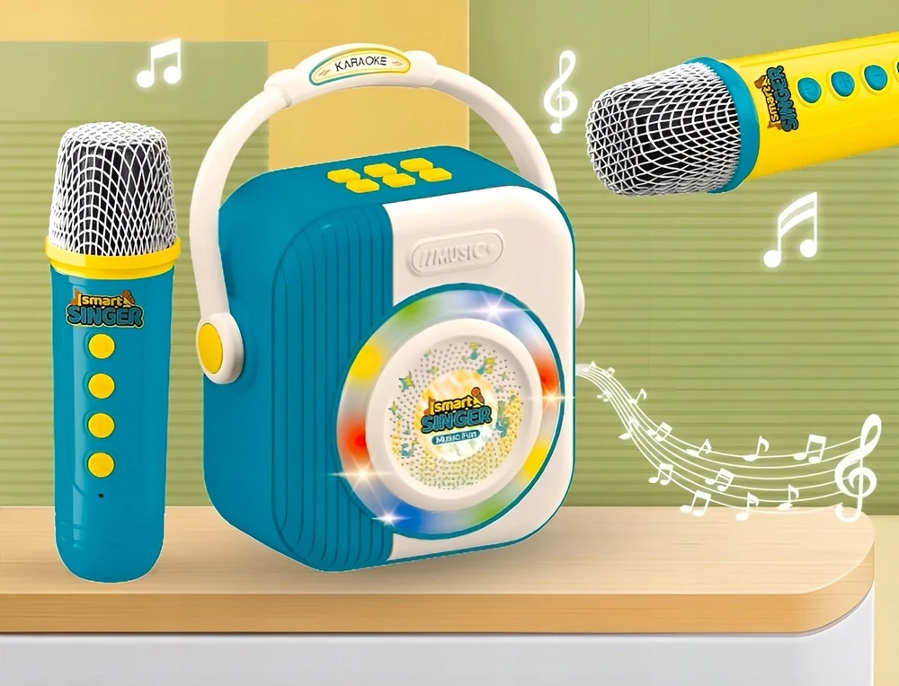 Bounn Rinkinys do karaoke vaikams dwa mikrofony