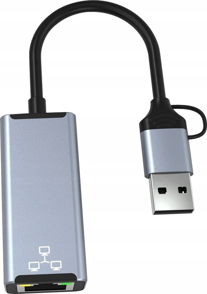 „Bounn“ tinklo plokštės USB / C TIPO eterneto adapteris 100 Mbps