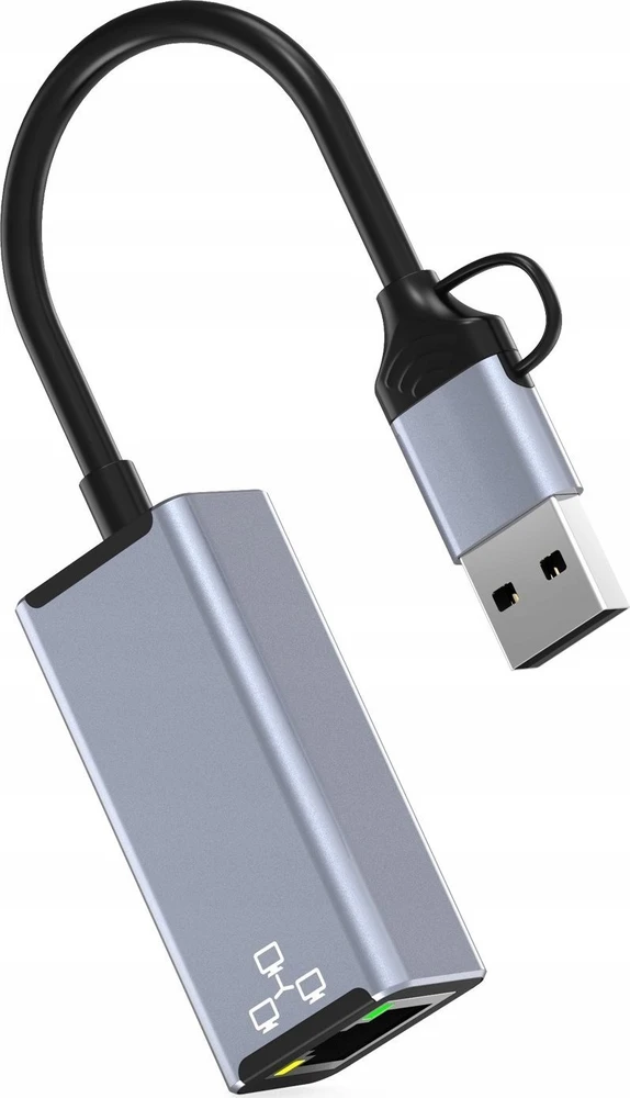 „Bounn“ tinklo plokštės USB / C TIPO eterneto adapteris 100 Mbps