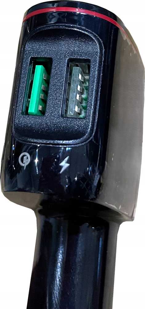 Bounn USB 3.0 automobilinis įkroviklis, greitas galingas + cigarečių degiklio lizdas 12V/24V
