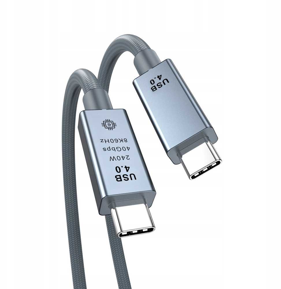USB kabelis Bounn USB-C - USB-C 1 m juodas (JL-8KC4010S)