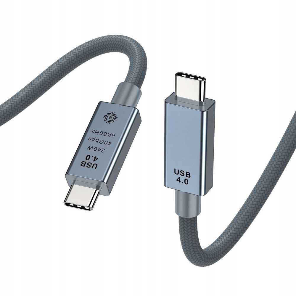 USB kabelis Bounn USB-C - USB-C 1 m juodas (JL-8KC4010S)