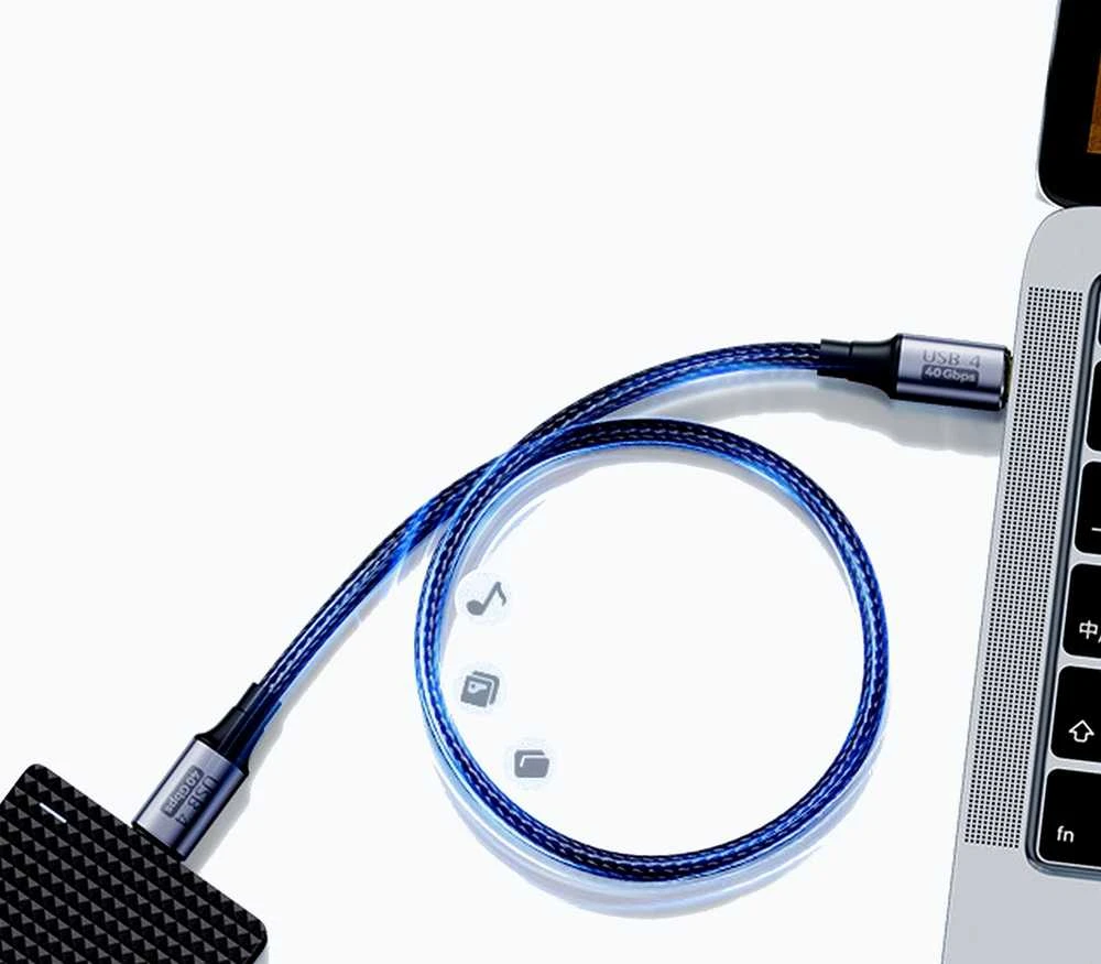 USB kabelis Bounn USB-C - USB-C 1 m juodas (BKZD_10)
