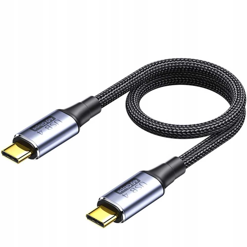 USB kabelis Bounn USB-C - USB-C 1 m juodas (BKZD_10)