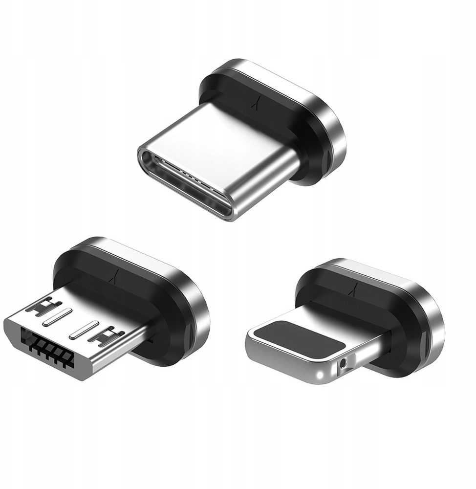 USB kabelis Bounn USB-C - USB-C + microUSB + Lightning 3 m juodas (N942)