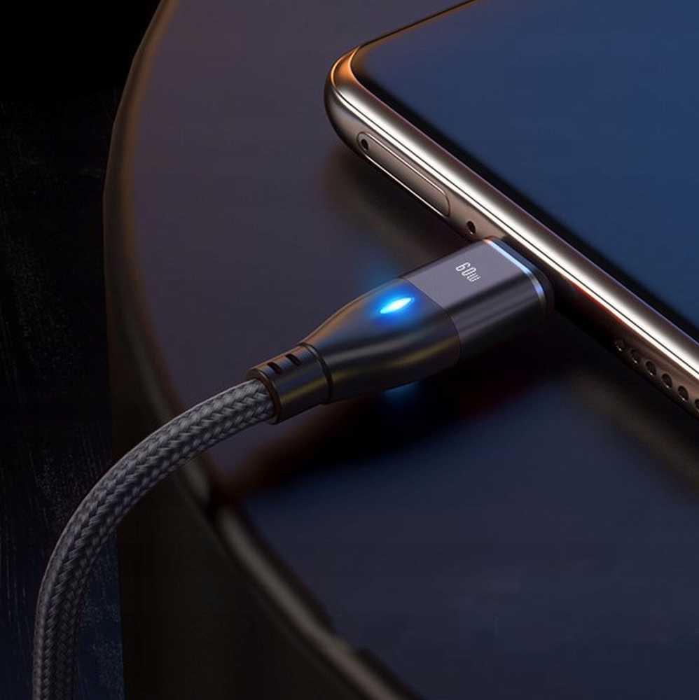 USB kabelis Bounn USB-C - USB-C + microUSB + Lightning 3 m juodas (N942)