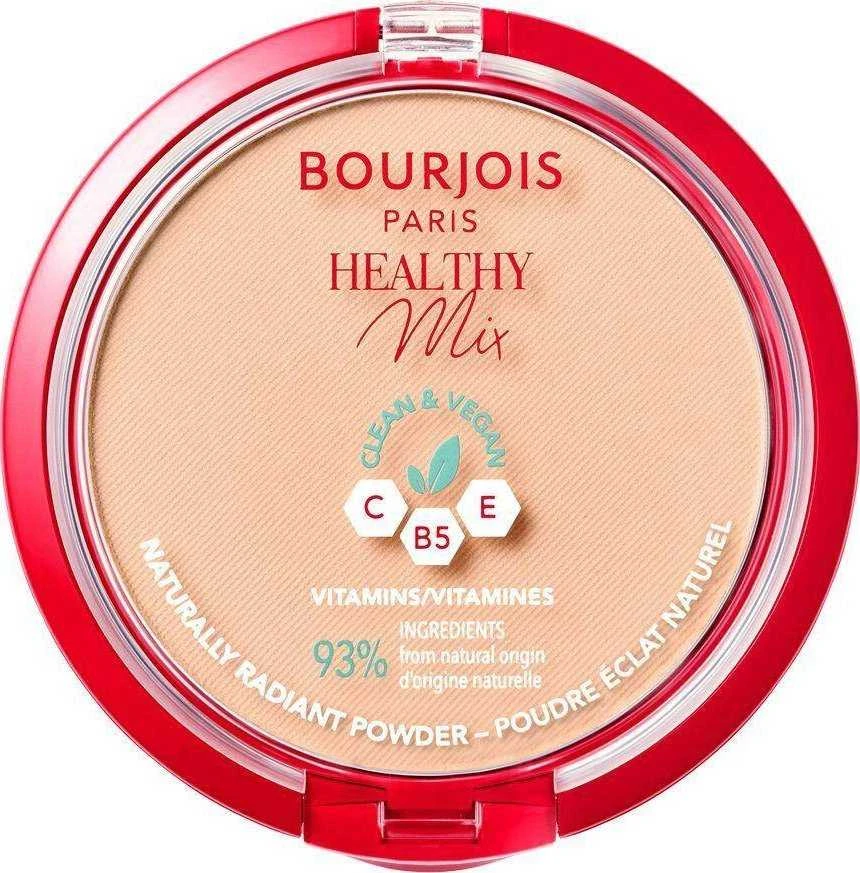 Bourjois Healthy Mix Poudre Naturel 02-Vanilla kompaktinė pudra 10g