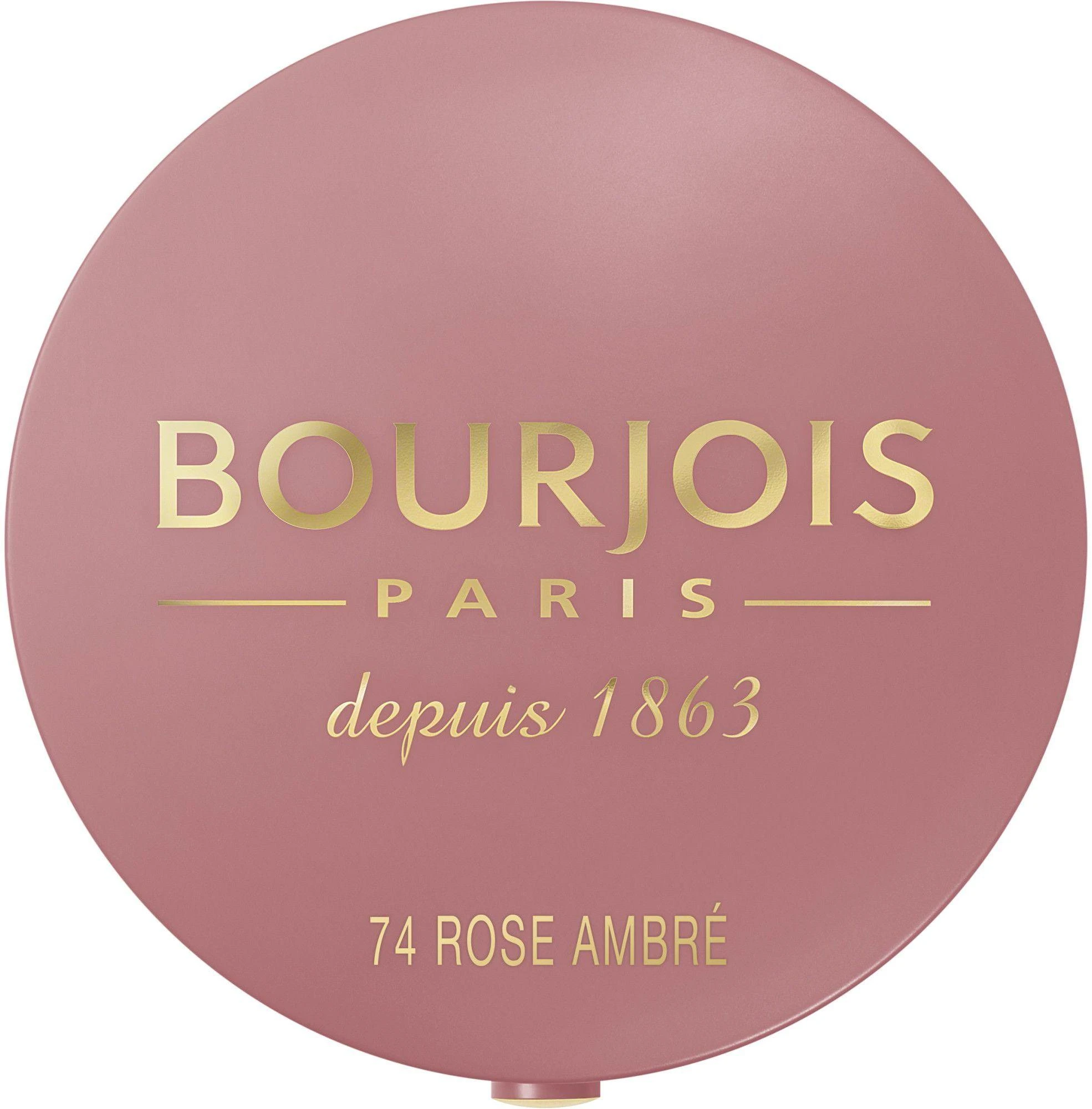 "Bourjois" mažasis apvalus indelis skaistalų 74 Rosa Ambré