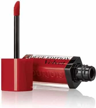Bourjois Paris Rouge Edition Velvet Skysti lūpų dažai, 7,7 ml, spalva - 01 Personne ne rouge!
