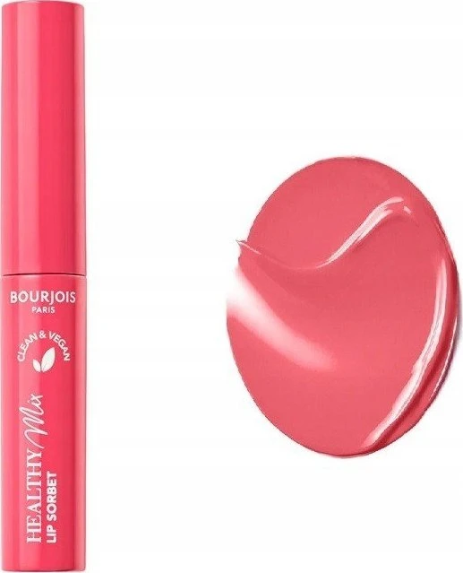 Bourjois Paris Healthy Mix Clean Lip Sorbet Tonuotas lūpų balzamas, 7,4 g, spalva - 04 Scoop'Ink