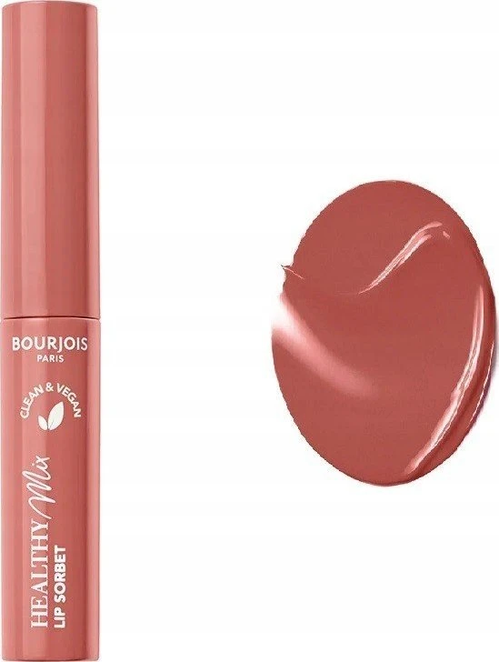 Bourjois Paris Healthy Mix Clean Lip Sorbet Tonuotas lūpų balzamas, 7,4 g, spalva - 06 Peanude Butter