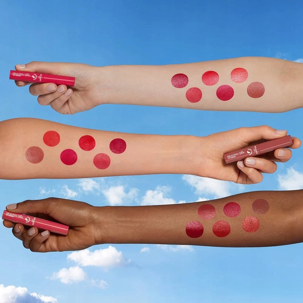 Bourjois Paris Healthy Mix Clean Lip Sorbet Tonuotas lūpų balzamas, 7,4 g, spalva - 04 Scoop'Ink
