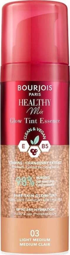 BOURJOIS Paris Healthy Mix Clean & Vegan Glow Tint Essence makiažas