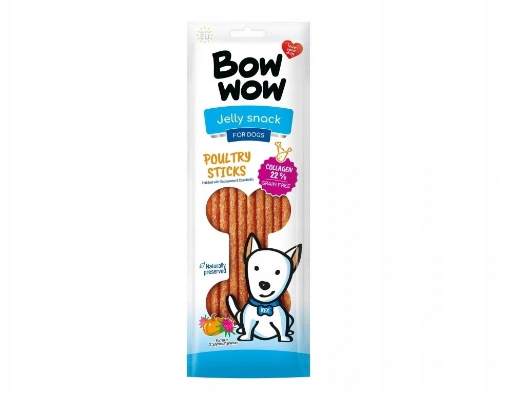 Bow Wow Sticks kolageno