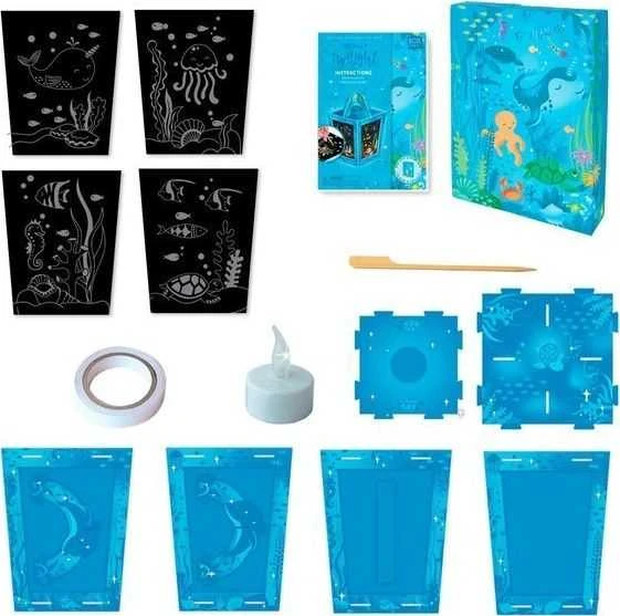 „Box Candiy“, kūrybingas momentinių bilietų rinkinys, „Ocean Lantern“