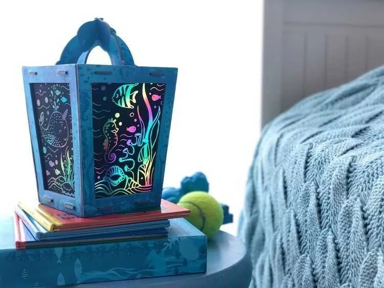 „Box Candiy“, kūrybingas momentinių bilietų rinkinys, „Ocean Lantern“