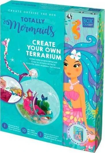 Box Candiy , komplektas kreatywny Terrarium Syrenka