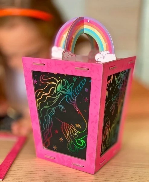 Box Candiy Kūrybinis rinkinys su skutimu Lampion Vienaragis
