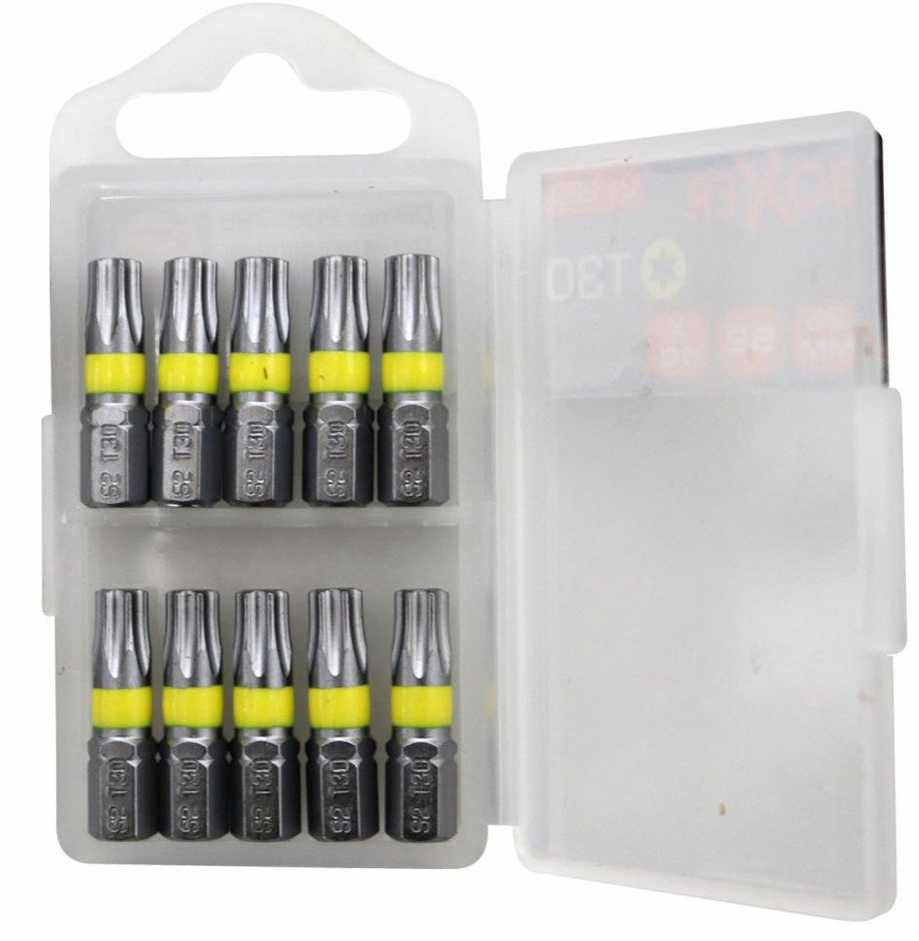 Grąžtas BOXER Bits, TORX 30 - 10 stk.
