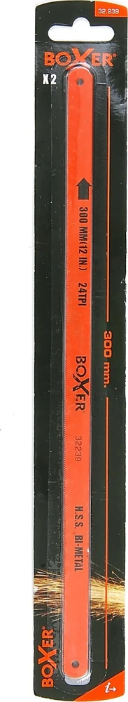 BOXER Lyginimo peiliukai 300 mm. - 2 vnt. - Dvi metalas