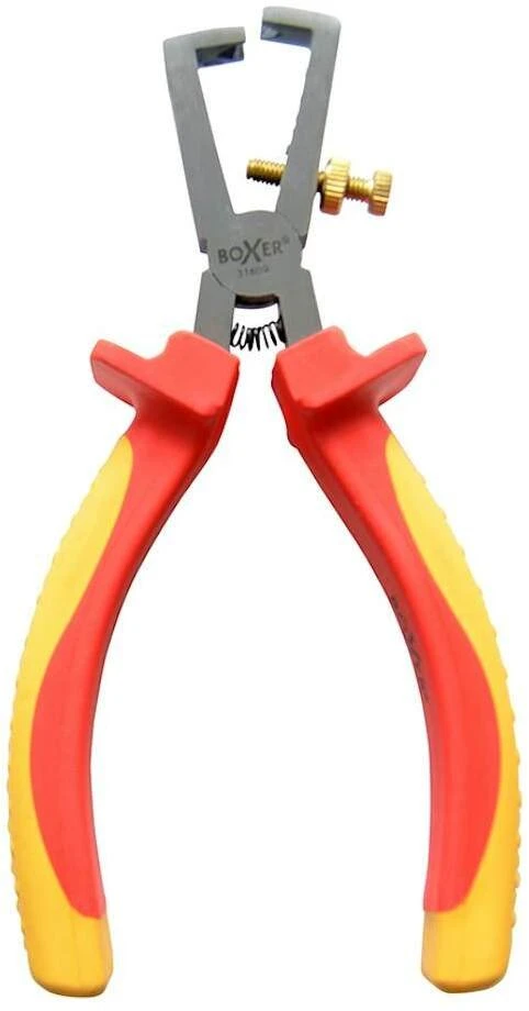 Boxer VDE izoliacijos nuėmimo replės 160 mm, chromo-vanadžio